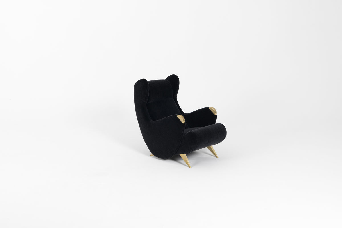 Fauteuil Cadillac - Laiton