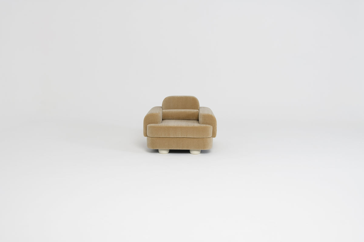 Fauteuil Fumoir Velours