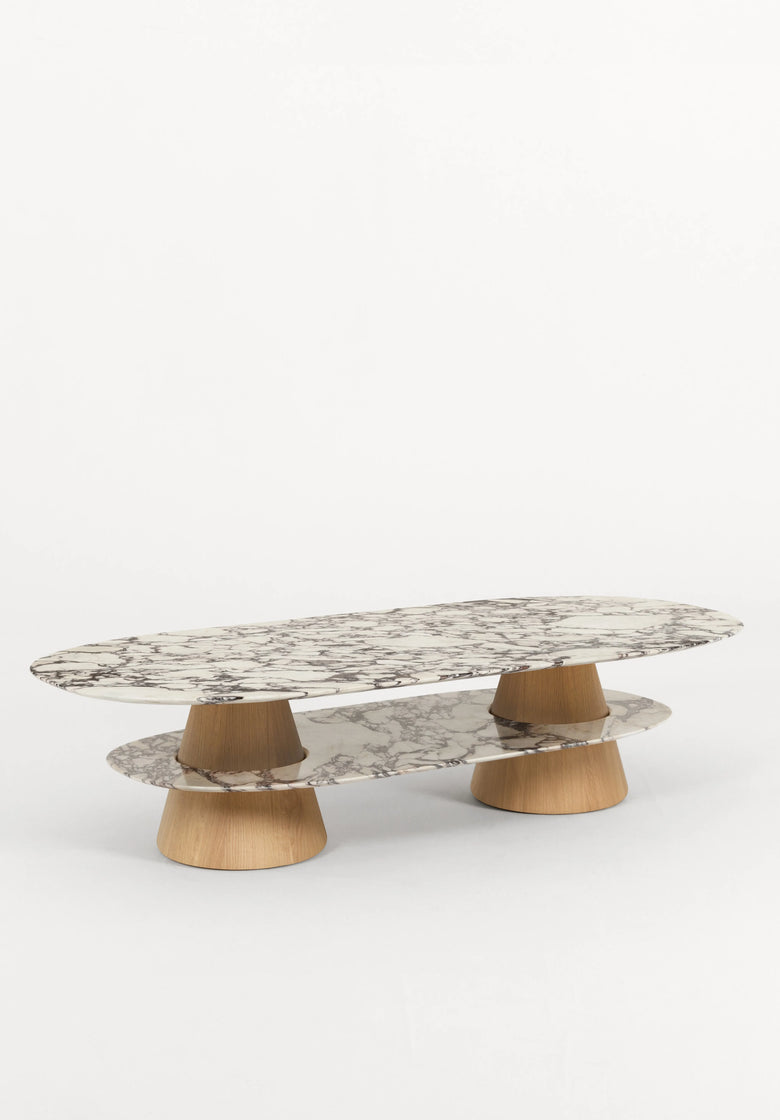 Table Basse Pietra Ovale - Marbre